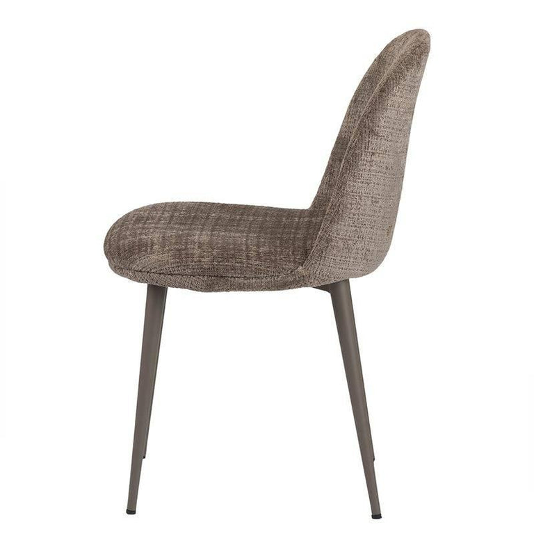 Eetkamerstoel Egg chenille