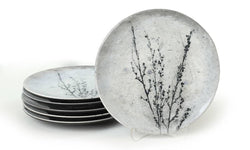 Set van 6 dessertborden Samara