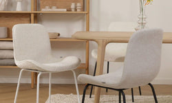 Eetkamerstoel Nora-Fé bouclé