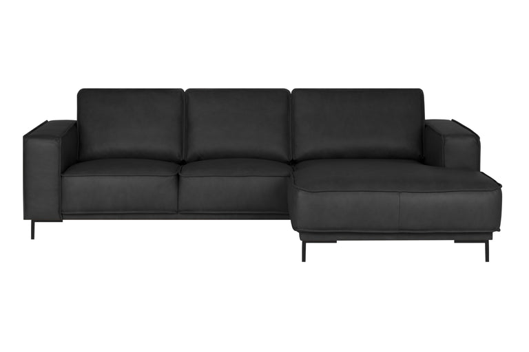 naduvi-collection-hoekbank-deniarechtsbuffelleer-zwart-buffelleer-(100% leer)-banken-meubels1