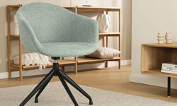 Set van 2 eetkamerstoelen Nola-Otis draaibaar