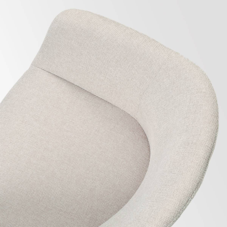 Set van 2 eetkamerstoelen Nola-Otis draaibaar