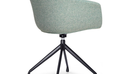 Set van 2 eetkamerstoelen Nola-Otis draaibaar