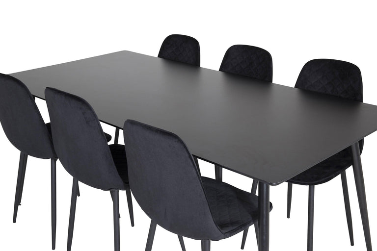 venture-home-eetkamerset-silar6eetkamerstoelen polar velvet-zwart-multiplex-tafels-meubels4