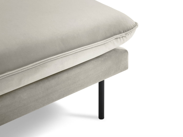 cosmopolitan-design-chaise-longue-vienna-hoek-links-velvet-beige-zwart-170x110x95-velvet-banken-meubels4