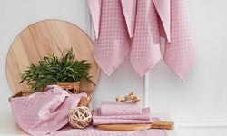 hermia-set van 10 theedoeken wallace-roze--katoen-keukentextiel-koken & tafelen3