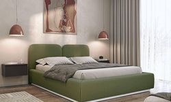 Bedframe Cremona velvet 140 x 200 cm met opbergruimte