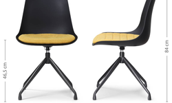 Eetkamerstoel Nola-Liv draaibaar