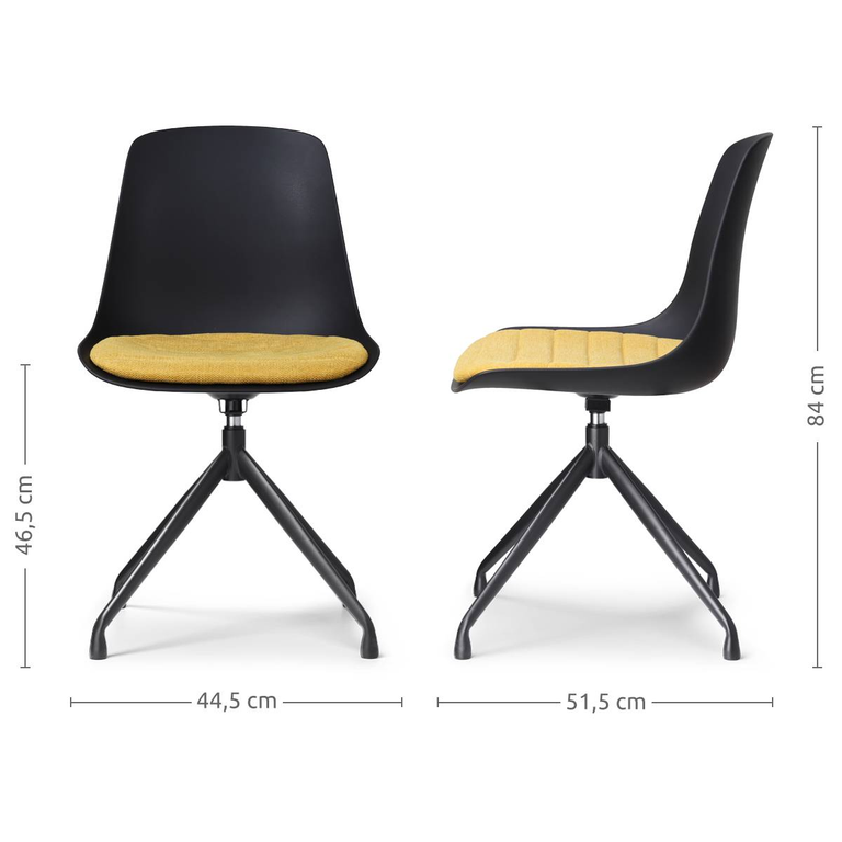 Eetkamerstoel Nola-Liv draaibaar