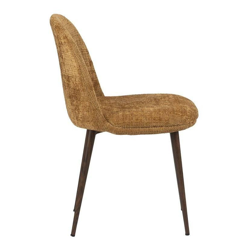 Eetkamerstoel Egg chenille