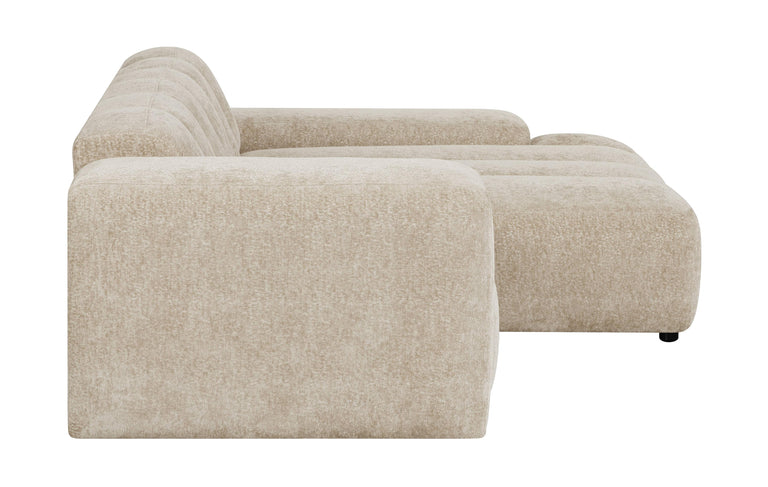Hoekbank Sandro rechts 2.5-zits chenille