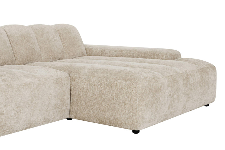 Hoekbank Sandro rechts 2.5-zits chenille