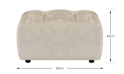 Hocker Sandro chenille