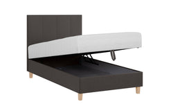 Bedframe Bunaire met opbergruimte 120x200