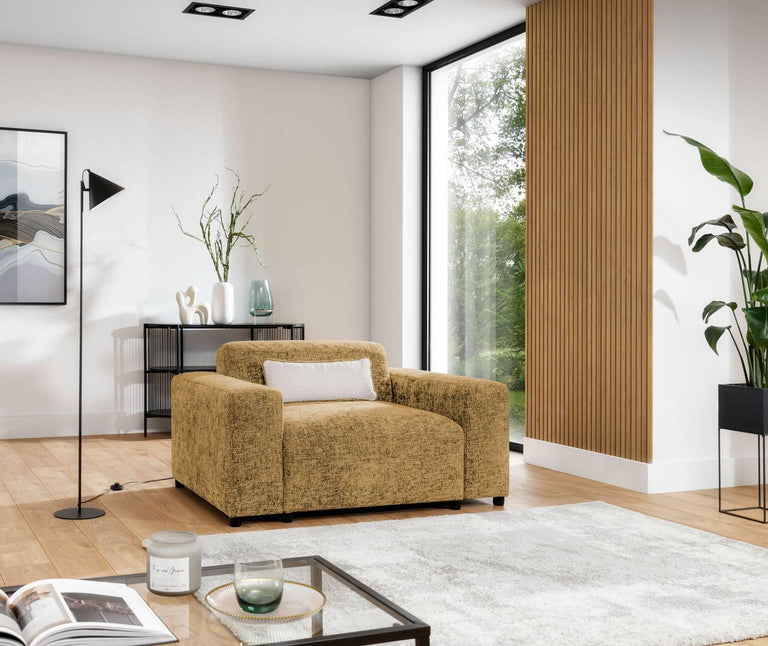 Fauteuil Rizza chenille