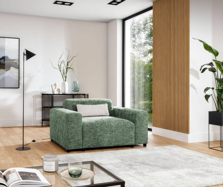 Fauteuil Rizza chenille