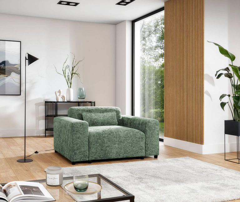 Fauteuil Rizza chenille