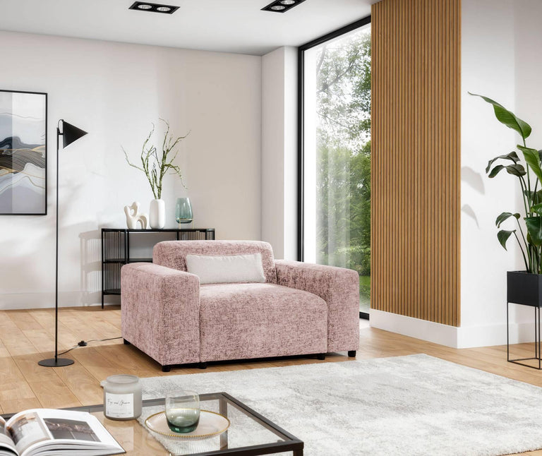 Fauteuil Rizza chenille