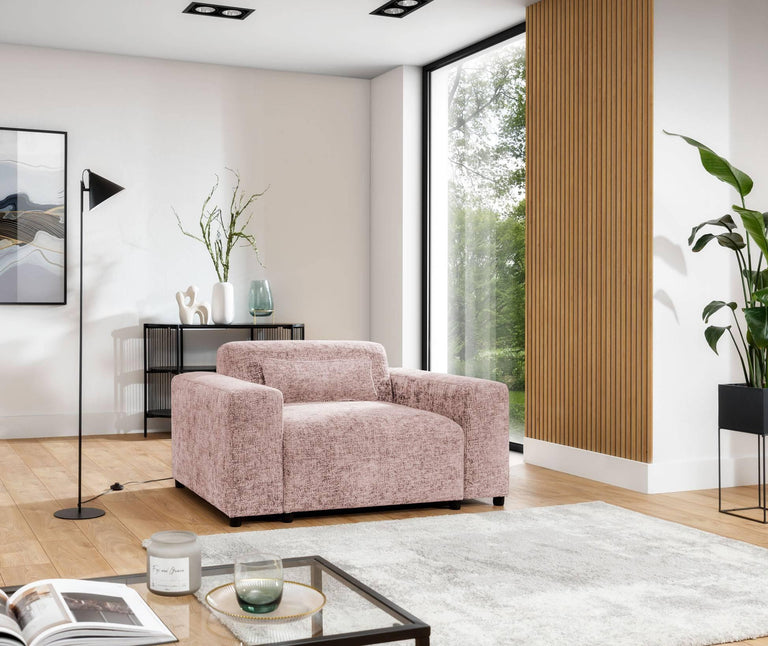 Fauteuil Rizza chenille