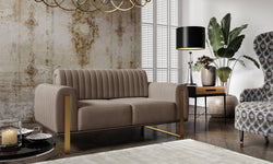 2-zitsbank Nouveau velvet