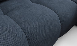 Hoekbank SOLA met slaapfunctie rechts chenille