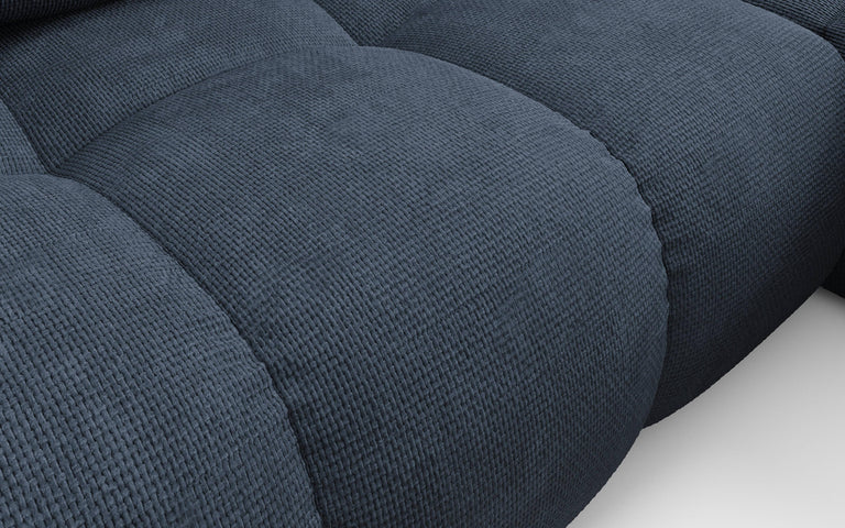 Hoekbank SOLA met slaapfunctie rechts chenille