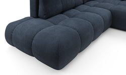 Hoekbank SOLA met slaapfunctie rechts chenille