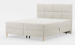 Boxspring Quadro velvet met opbergruimte 160 x 200 cm