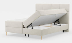 Boxspring Quadro velvet met opbergruimte 160 x 200 cm