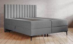 Boxspring Tassos velvet met opbergruimte 160 x 200 cm