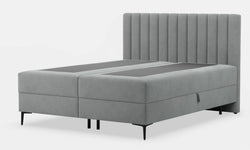 Boxspring Tassos velvet met opbergruimte 160 x 200 cm