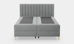 Boxspring Tassos velvet met opbergruimte 160 x 200 cm
