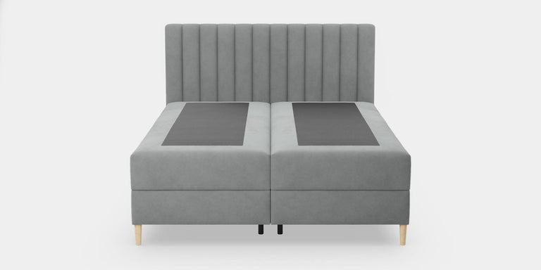Boxspring Tassos velvet met opbergruimte 160 x 200 cm