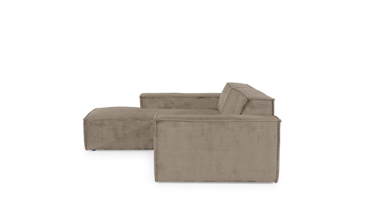 Hoekbank Firenze links velvet