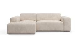 Hoekbank Nina links velvet