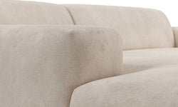 Hoekbank Nina links velvet