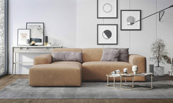 Hoekbank Nina links velvet