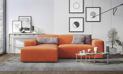 Hoekbank Nina links velvet