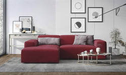 Hoekbank Nina links velvet