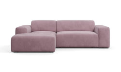 Hoekbank Nina links velvet