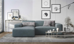 Hoekbank Nina links velvet