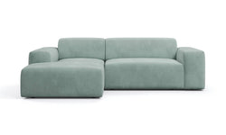 Hoekbank Nina links velvet