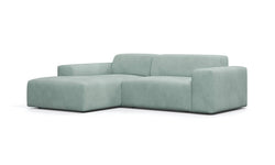 Hoekbank Nina links velvet