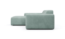 Hoekbank Nina links velvet