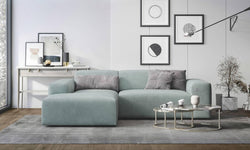 Hoekbank Nina links velvet
