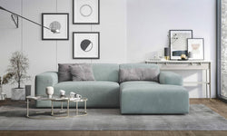 Hoekbank Nina rechts velvet