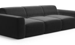 3-zitsbank Nina velvet