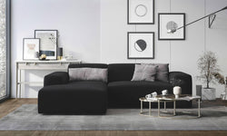 Hoekbank Nina links velvet