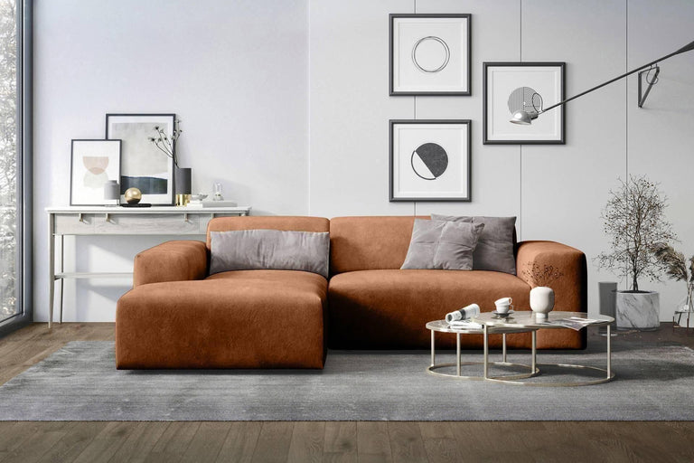 Hoekbank Nina links velvet