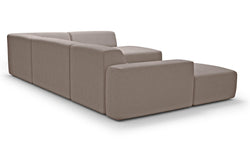 U-bank Nina rechts linnen